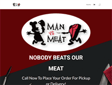 Tablet Screenshot of manvsmeat.ca